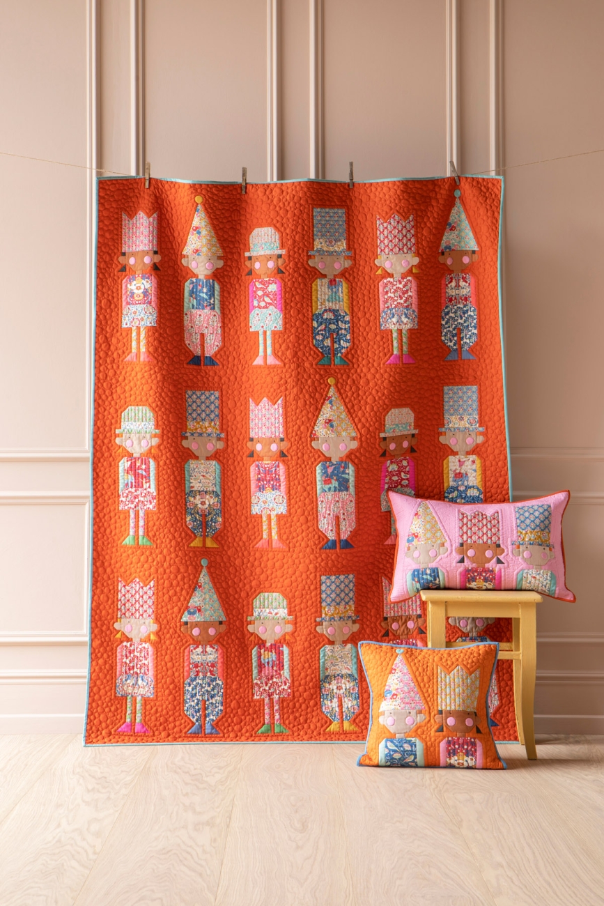Tilda Patchwork Stoff Baumwolle - Jubilee - Circus Life Jubilee Creme